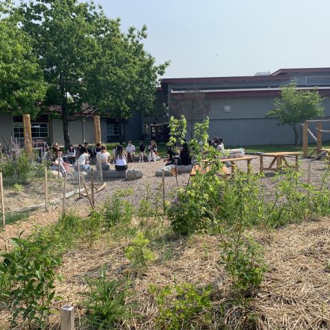 A class using the circle space.